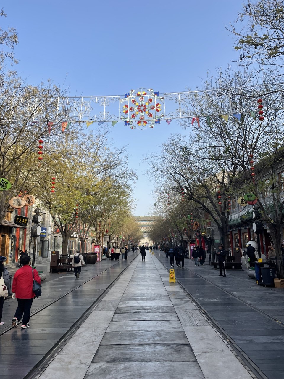 историческая улица Qianmen
