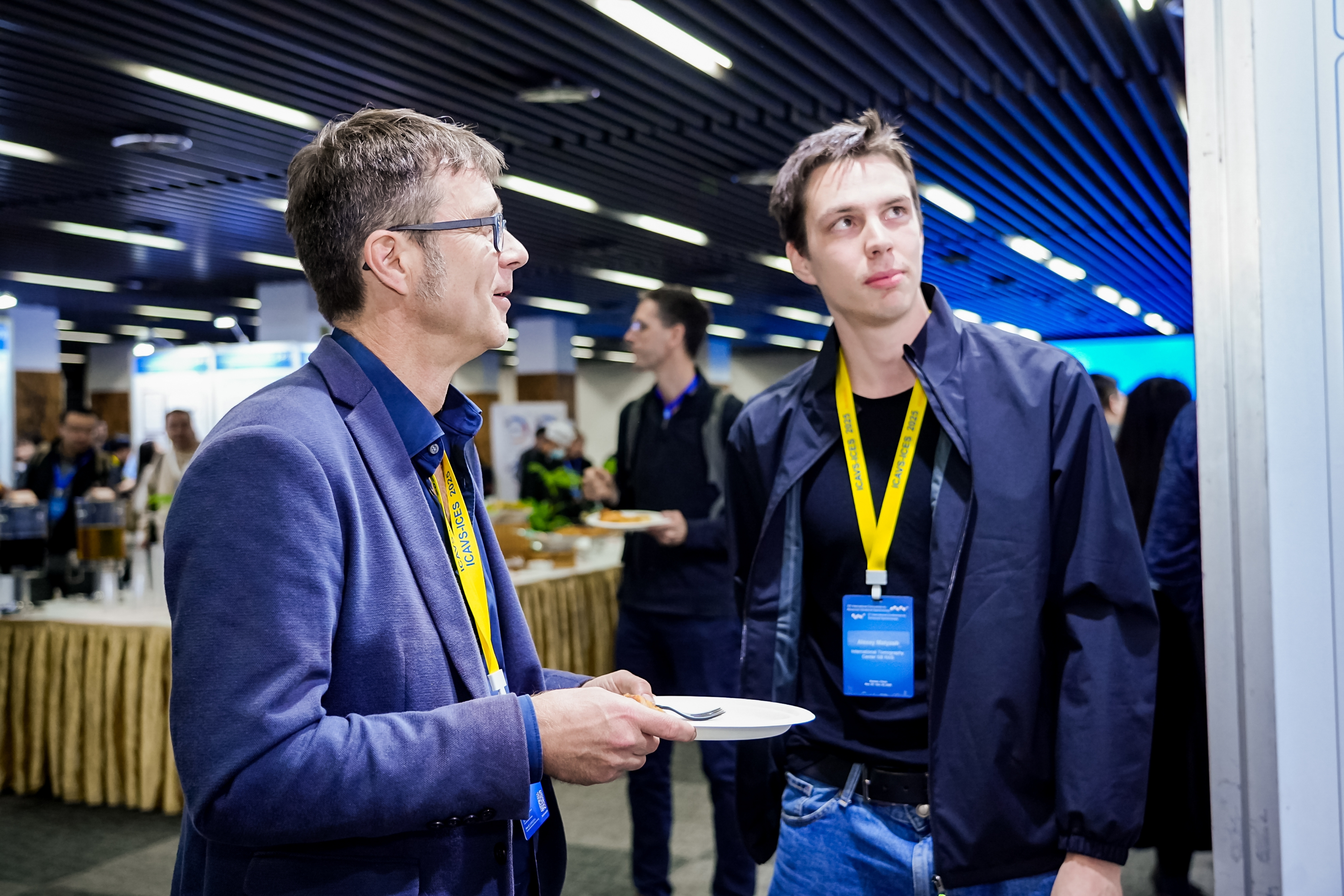 Me during a poster session